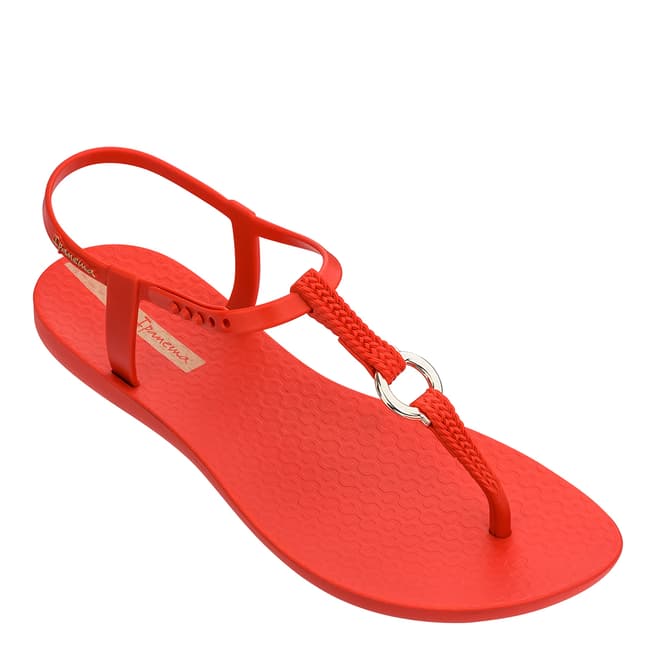 Ipanema Red Link Charm 23 Sandals