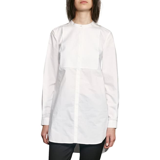 French Connection White Smithson Cotton Shirt