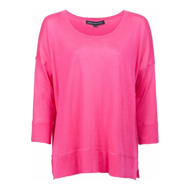 French Connection Pink Spring Light Knitted Jumper