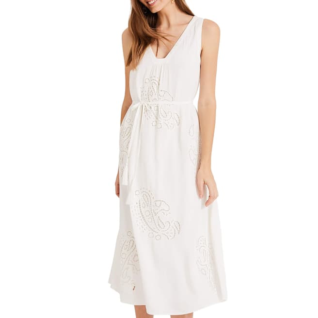 Phase Eight White Esmae-Rose Dress