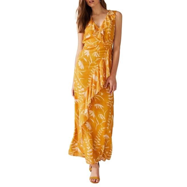 Phase Eight Orange Palm Natala Dress