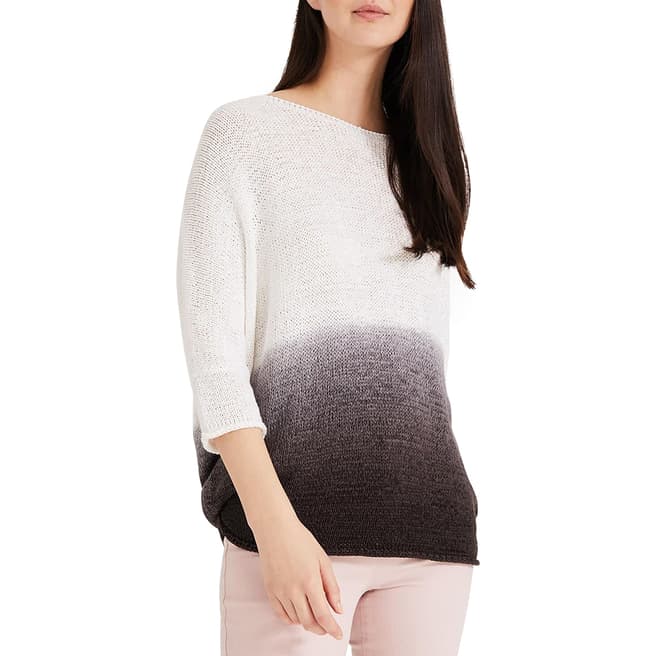 Phase Eight Grey DipDye Aideen Knit Top