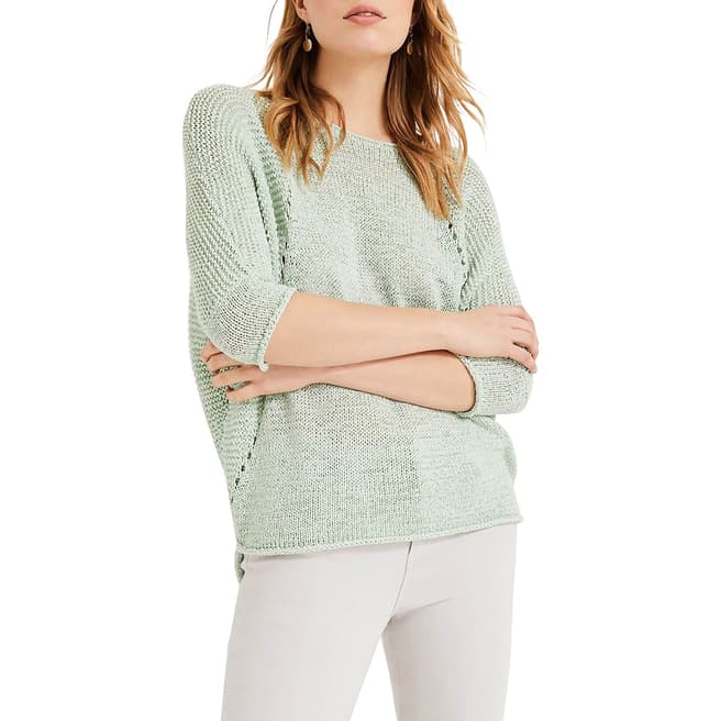 Phase Eight Green Aideen Tape Jumper