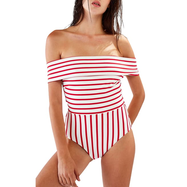 Solid & Striped The Red Vera Swimsuit 