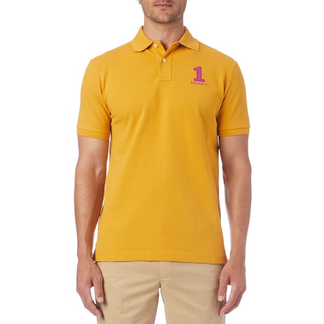 Hackett London Yellow New Classic Polo Shirt