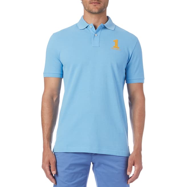 Hackett London Bright Blue New Classic Polo Shirt