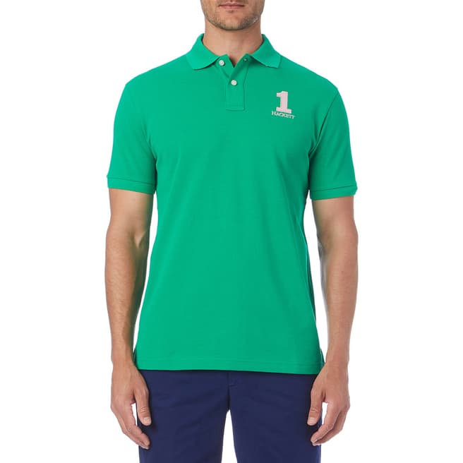 Hackett London Green New Classic Polo Shirt