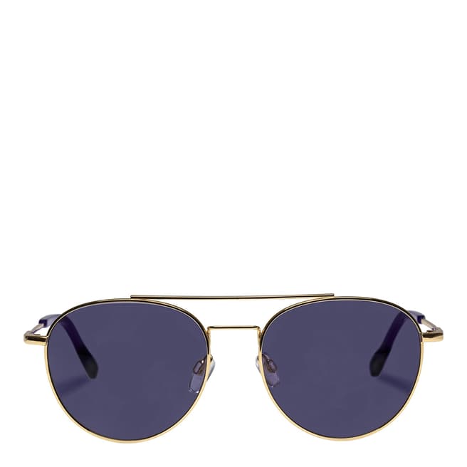 LeSpecs Bright Gold Savage Sunglasses