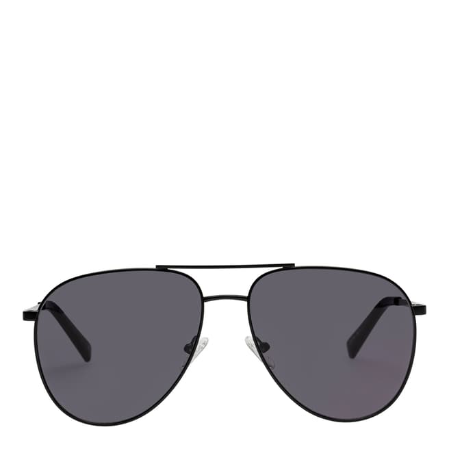 LeSpecs Matte Black Road Trip Sunglasses