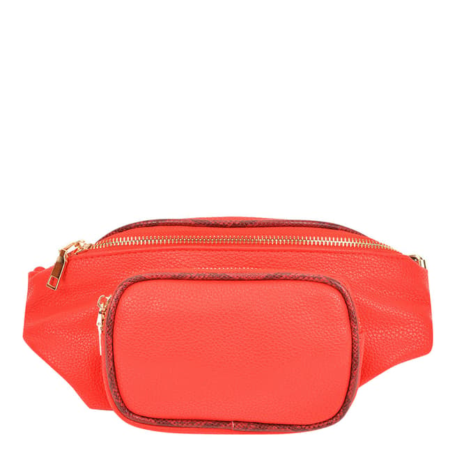 Carla Ferreri Red Belt Bag 
