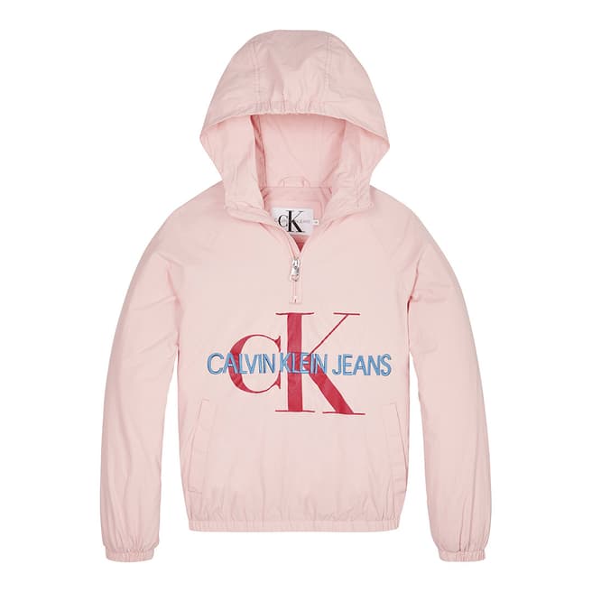 Calvin Klein Girl's Blossom Packable Anorak with Bumbag