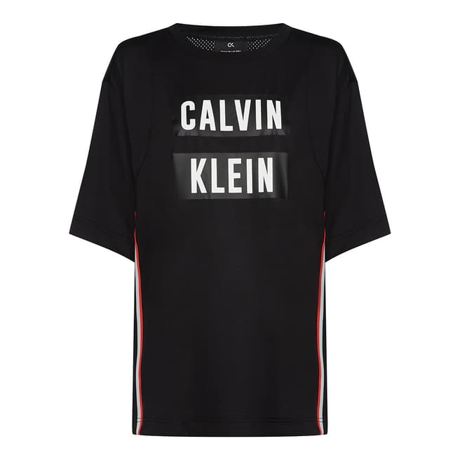 Calvin Klein Black Relaxed Logo Tee