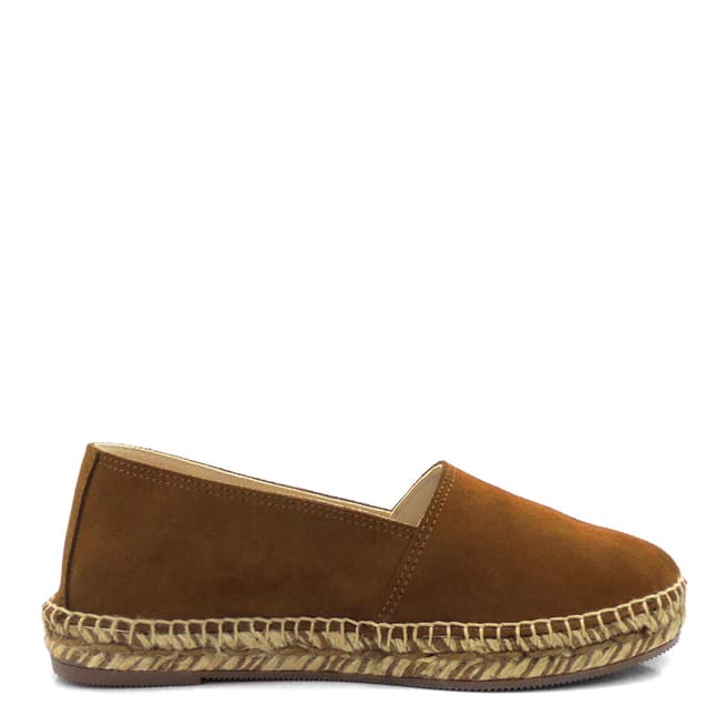 Paseart Brown Suede Spanish Espadrille
