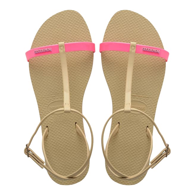 Havaianas Shocking Pink You Belize Sandals