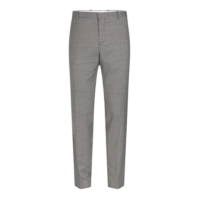 Calvin Klein Grey Extrafine Wool Slim Trousers