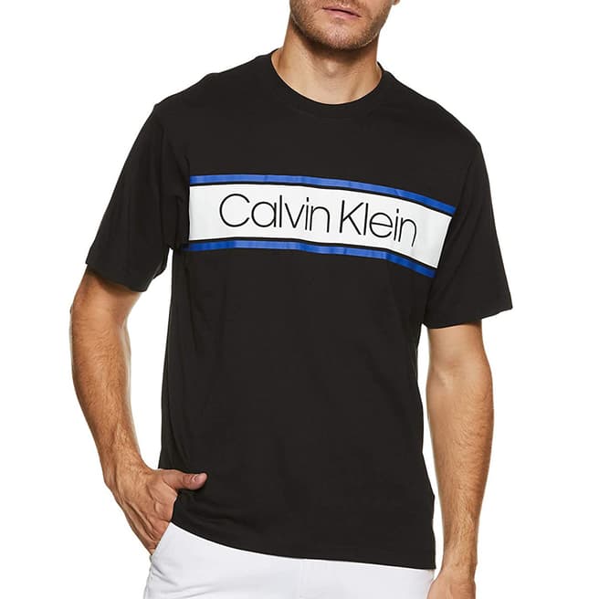 Calvin Klein Black Stripe Logo T-Shirt