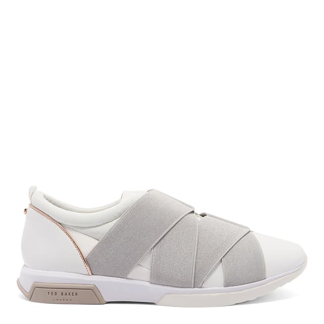 Ted Baker White Leather Queane Runner Trainers