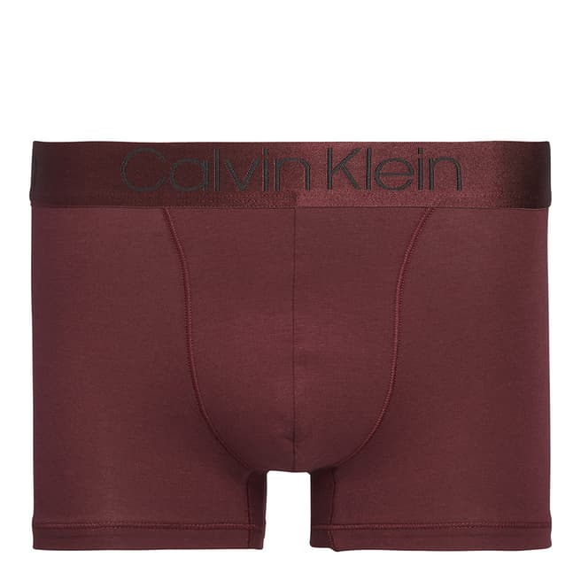 Calvin Klein Deep Maroon Luxe Cotton Modal Trunk