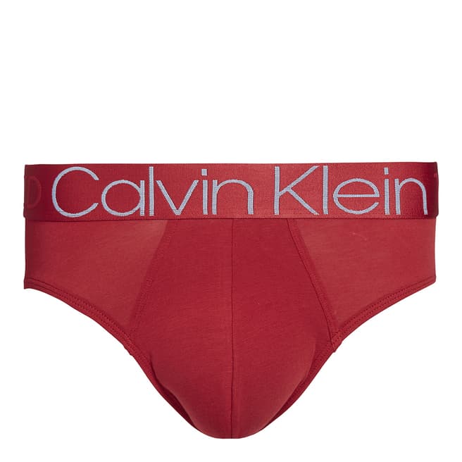 Calvin Klein Rio Red Evolution Cotton Hip Briefs