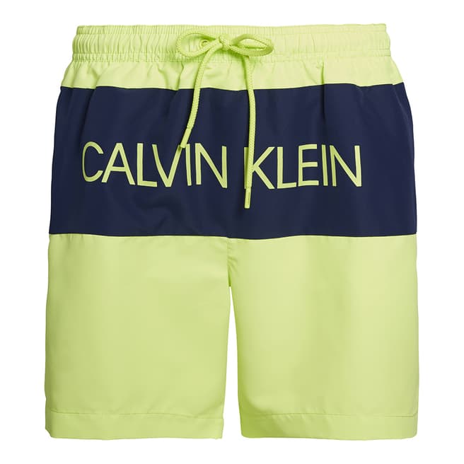 Calvin Klein Sharp Green Core Placed Logo Medium Drawstring