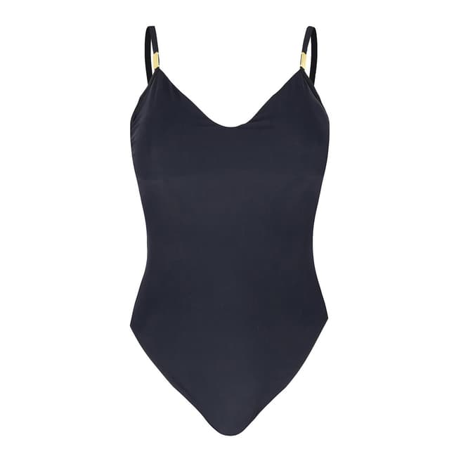 Calvin Klein Black Core Solids-S Swimsuit