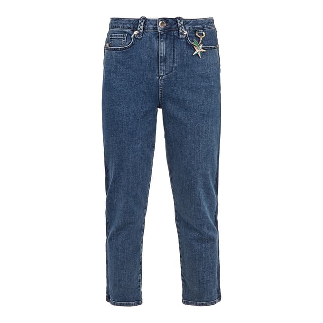Ted Baker Blue Eruca Straight Stretch Jeans