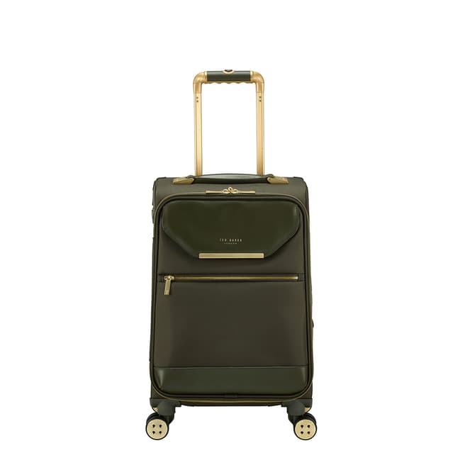 Ted Baker Olive Small Albany 4 Wheel Suitcase