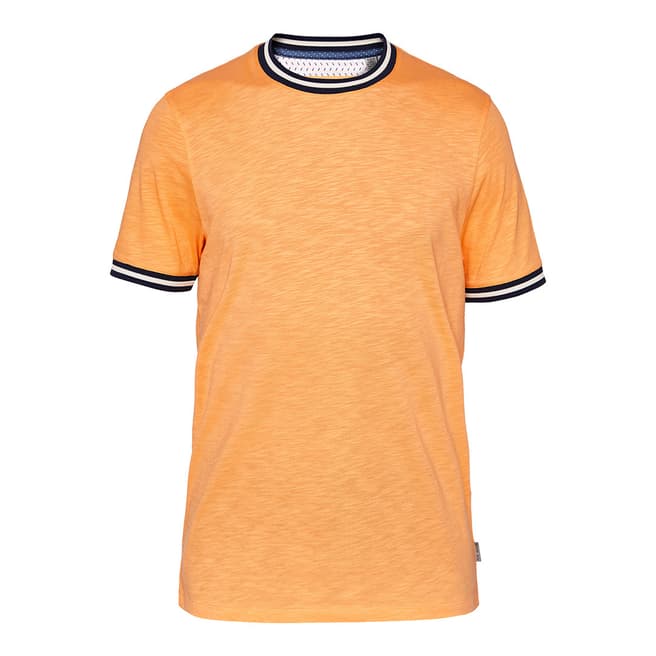 Ted Baker Orange Corgz Stripe Detail T-Shirt