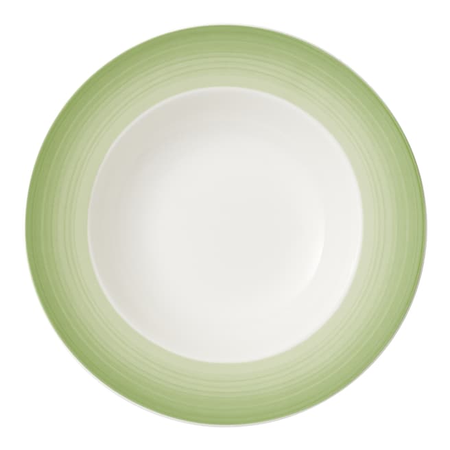 Villeroy & Boch Set of 6 Colourful Life Green Apple Deep Plates