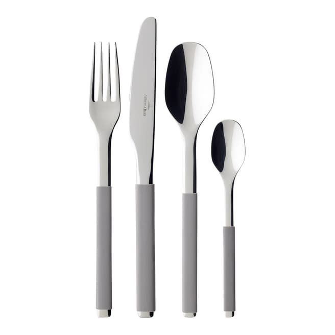 Villeroy & Boch 24 Piece S+ Taupe Cutlery Set