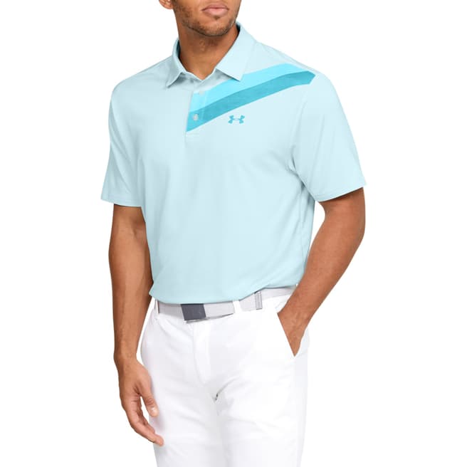 Under Armour Blue Playoff Polo