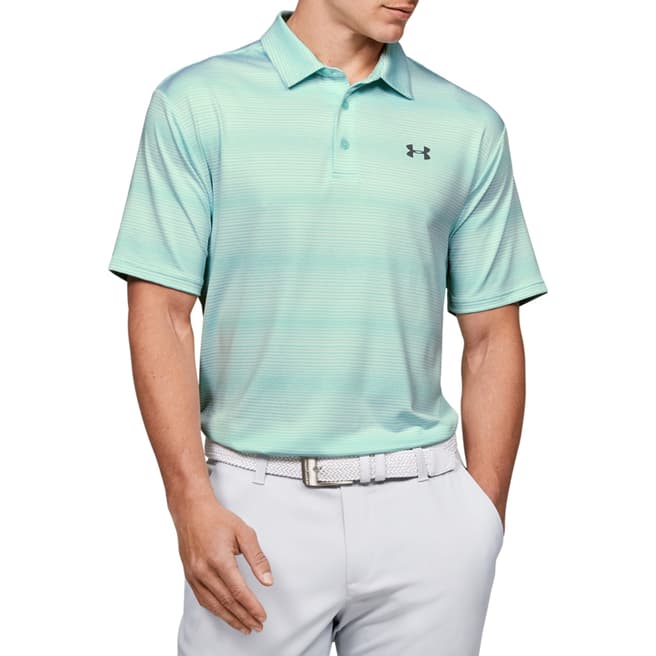 Under Armour Green Playoff Polo