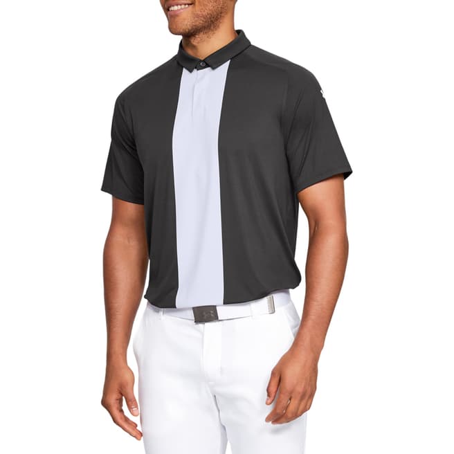Under Armour Grey Iso Chill Stream Polo