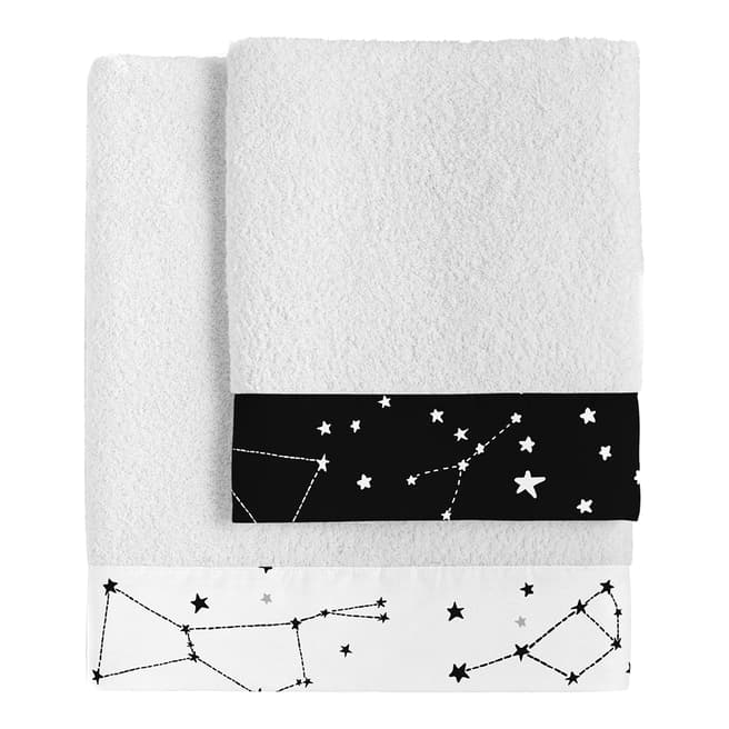 Blanc Constellation 2 Piece Towel Bale