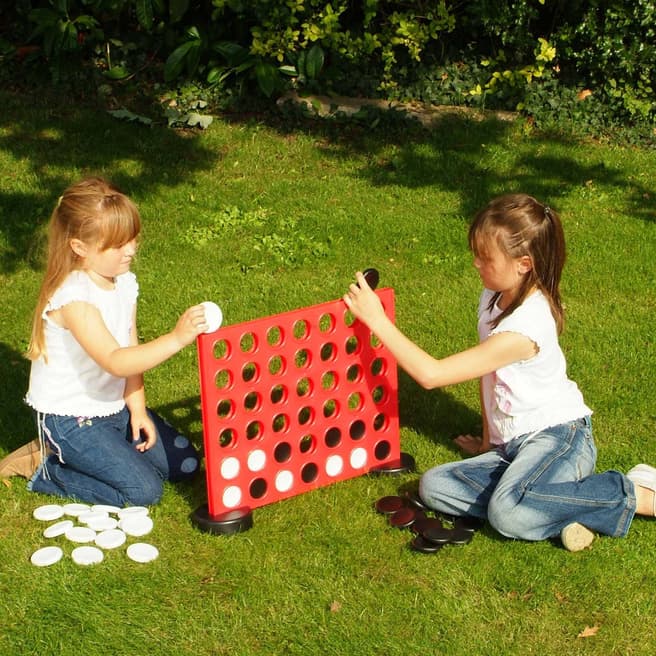 Traditional Garden Games Jumbo Black & White Dominoes
