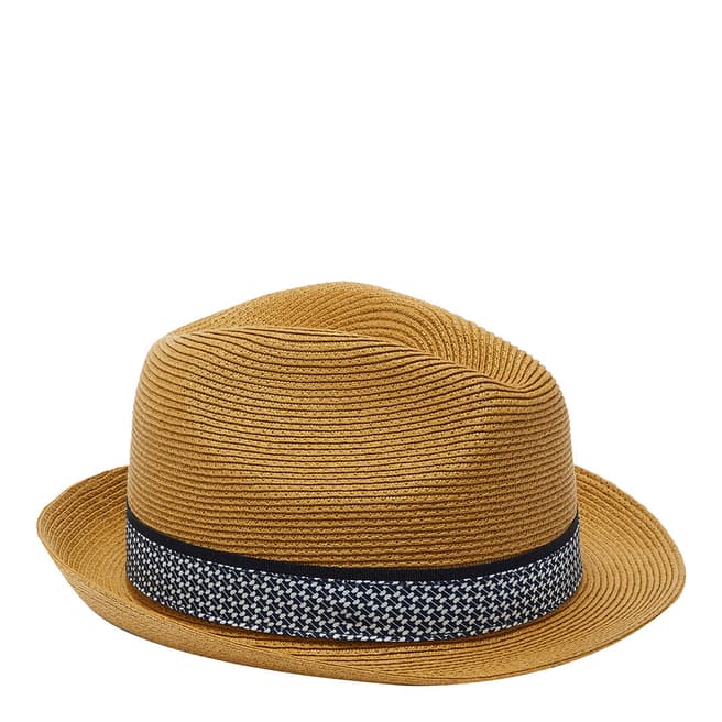 Ted Baker Natural Straw Trilby Hat