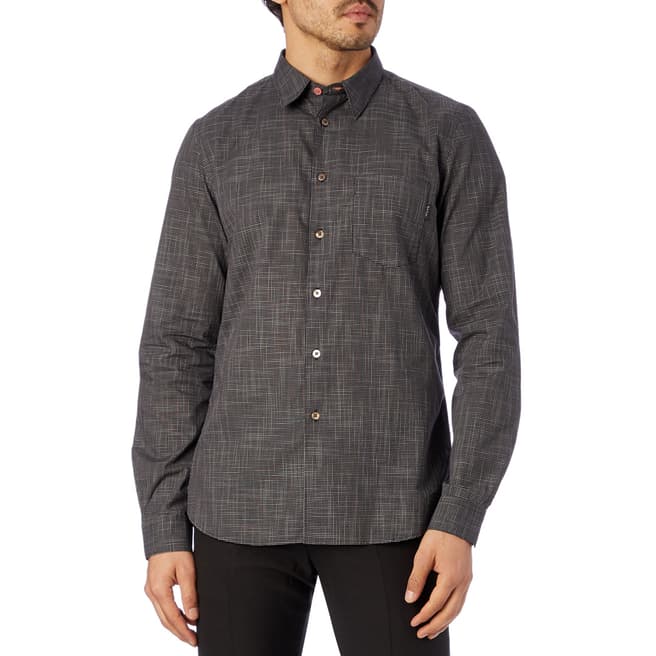 PAUL SMITH Charcoal Tailored Shirt