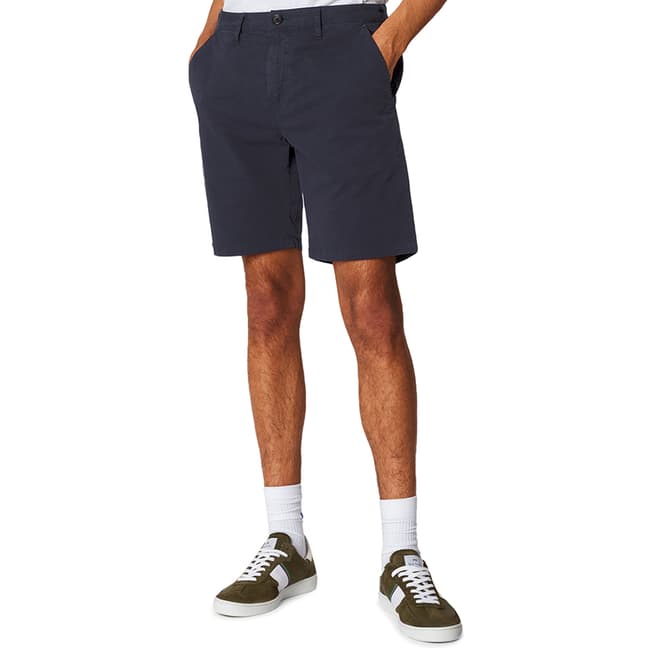 PAUL SMITH Navy Regular Stretch Shorts