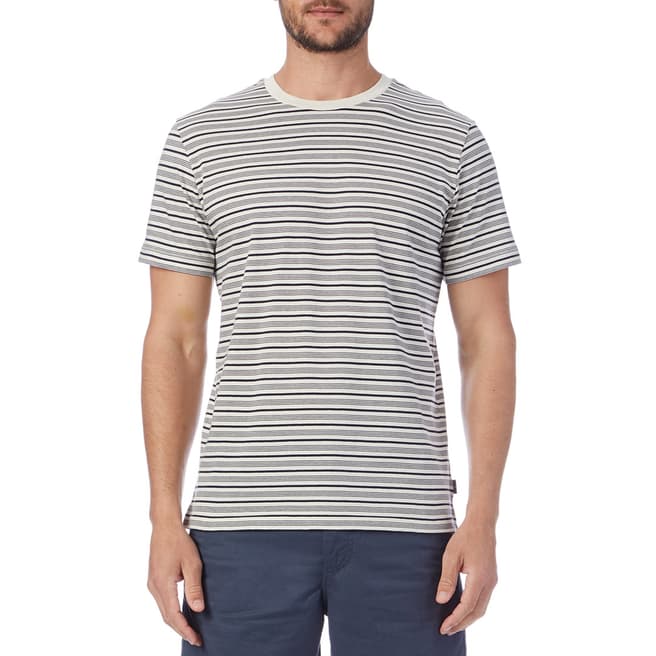 PAUL SMITH Navy Stripe T-Shirt