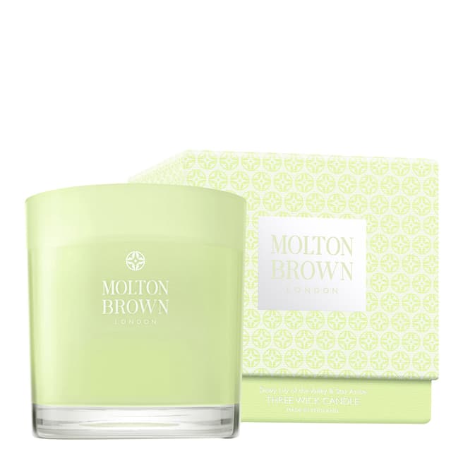 Molton Brown Dewy Lily Of The Valley & Star Anise 3 Wick Candle