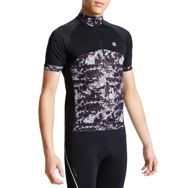 Dare2B Black Stay The Course Jersey