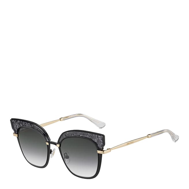 Jimmy Choo Women's Black/Gold Sunglasses 51mm