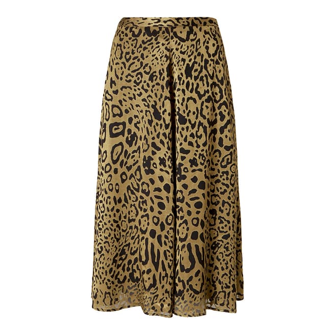 Baukjen Gold/Black Printed Lucienne Skirt