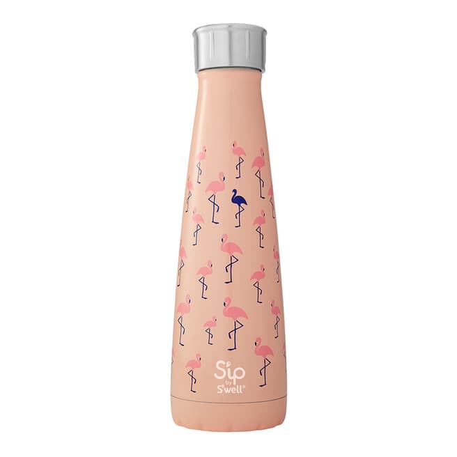 S'ip by S'well 15oz S’ip Stainless Steel Bottle Pink Flamingo