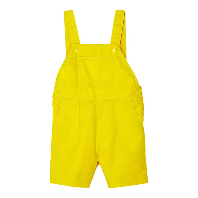 Petit Bateau Baby Boy's Yellow Short Dungarees