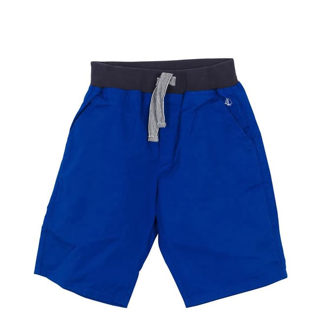 Petit Bateau Kid's Boy's Blue Bermuda Shorts