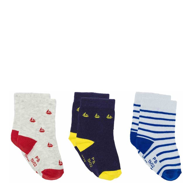 Petit Bateau Baby Boy's Multi Sock Set