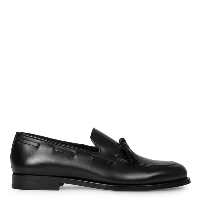 PAUL SMITH Black Larry Loafers