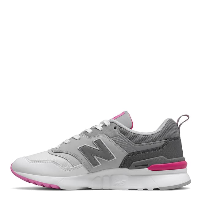 New Balance Grey/Pink 997H Sneaker