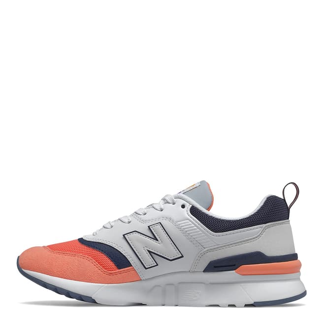 New Balance Orange 997H Sneaker